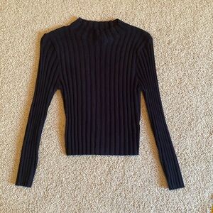Forever 21 Cropped Ribbed Sweater